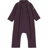 MIKK-LINE - Blomme Wool suit HUCKLEBERRY - 21005