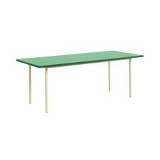 HAY Two-Colour 200 Spisebord, Vælg farve Green Mint/Ivory