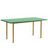 HAY Two-Colour Spisebord L160 Ochre/Green Mint - Ochre/Green mint