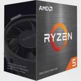 AMD Ryzen 5 5600X, 3,7 GHz, AM4, Processortråde 12, Emballage i detailhandel, Processorkerner 6, Ja, Komponent til pc