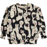 Soft Gallery Pige Sweatshirt i økologisk bomuld - Fog - 4Y