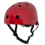 Trybike CoConut Ruby Red Helmet Retro Look - Str. M/52-58 cm