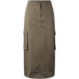 Hound Nederdel - Long Cargo Skirt - Army Green - Hound - 8 år (128) - Nederdel
