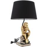 Signes Grimalt  Bordlamper Lampe Med Abe Figur  - Guld - One size