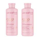 Lee Stafford - Coco Loco Shine Shampoo 250 ml + Lee Stafford - Coco Loco Shine Conditioner 250 ml - Klar til levering