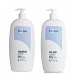 Derma - Family Shampoo 1000 ml + Derma - Family Conditioner 800 ml - Klar til levering