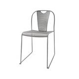SMD Design Piazza stol lysegrå