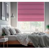 Mørke pink striber master bedroom rullegardin