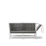 Fredericia Furniture - The Spoke-Back Sofa 2 Seater, Vitmålad ek, Tyg 1, 4201 Capture