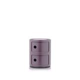Kartell - Componibili 4966, Violet, 2 Compartments