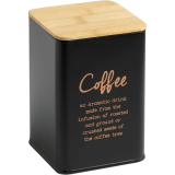 Moderne Design Kaffedåse Sort