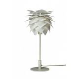 Pineapple tall table lamp white