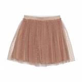 Minymo - tyl nederdel, ferskenfarvet