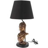 Signes Grimalt  Bordlamper Lampe Med Afrikansk Figur  - Guld - One size