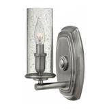 Dakota Væglampe H26,5 cm 1 x E14 - Poleret antik nikkel