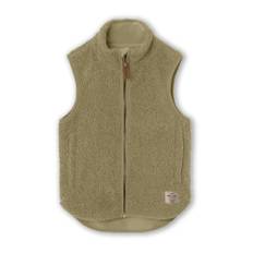 Mini A Ture Battal Teddyfleece Vest, Vert - 7Y / 122