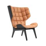 NORR11 | Mammoth Chair - Leather - Black Oak, Læder - Dunes Cognac 21000