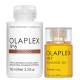 Olaplex iconic styling duo nÂº6 Bond Smoother and nÂº7 Bonding Oil