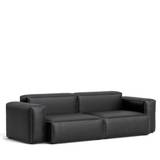 HAY Mags Soft Sofa - Low Arm - 2.5 Pers. - Sort Sense Læder