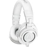 Audio Technica ATH-M50xWH Hovedtelefoner (Hvid)