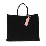 Never Without Bag Nylon Matelasse Handbag Noir / Noir