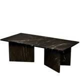 Jakobsdals Geisli marmor sofabord - 120x60 - black