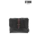 Storm Ethan Messenger Black Bag