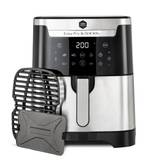 OBH Nordica – Easy Fry & Grill XXL 2in1 airfryer silver 6,5 liter