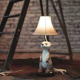 Happy Lamps Stehlampe LED Tischleuchte Dekoleuchte Eddie das Erdmännchen