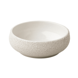 RAW Vulcanic white skål, buet Ø13,5 x H5 cm. (1 stk. på lager)