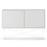 Decotique Vogue Skænk Med Stativ 136 Cm / - Skænke & Sideboards Stål Hvid - 1105161-2W-FW