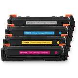 HP 203X combo pack 4 stk lasertoner - Kompatibel - BK/C/M/Y 10700 sider