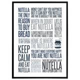 eksegese træfning kapillærer Nutella plakat • Find (7 produkter) hos PriceRunner »