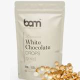 BAM Chokolade hvid, 500 g - (29,8%)