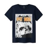 Name It T-shirt - NkmMaxwell Batman - Dark Sapphire - Name It - 7-8 år (122-128) - T-Shirt