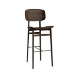 NORR11 NY11 Bar Chair SH: 75 cm - Dark Smoked Oak