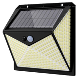 Væglampe med Solcelle og Bevægelsessensor