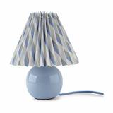 CASA Living Bordlampe - H 26 cm - Keramik - Blå