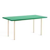 HAY - Two-Colour Table 160 Green Mint / Ivory