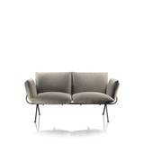 Magis - Officina 2-seat sofa Black frame/Divina Melange 120