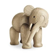Kay Bojesen - Elefant - Træfigur I Ubehandlet EG