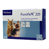 Fortiflex 225. Tilskudsfoder til bevægeapparatet til hunde og katte under 15 kg. 30 tabletter