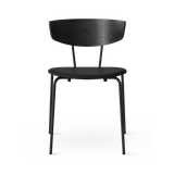 Herman Dining Chair - Envy Leather - Black/Black
