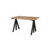 String Height-adjustable Work Desk 120 - Black, Bordplade Eg