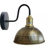 Halvcirkulær form Moderne Vintage Retro Rustik Væglampe Sconce Lampeholder