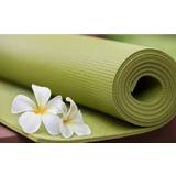 Miljøvenlig trænings- og yogamåtte Grøn