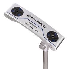 Benross Silver, Black Br-Pro Milled Blade Golf Putter, Right Hand, Size: 34 inches | American Golf