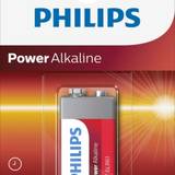 Philips batteri Power Alkaline 9V – 6LR61 1-blister