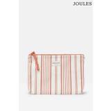 Joules Carrywell Cream & Red Zip Pouch
