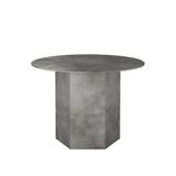 Gubi - Epic Coffee Table Round Ø60 Steel, Misty Gray